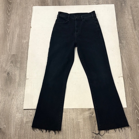 NWOT MOTHER The Hustler Ankle Fray Jeans Night In Paris Size 25 - Picture 14 of 17